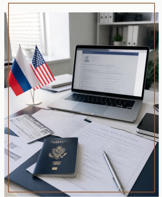 Оформление визы в США для туристов и бизнеса в Узловой