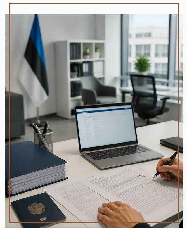 Оформление ВНЖ в Эстонии для переезда и легального проживания в Узловой